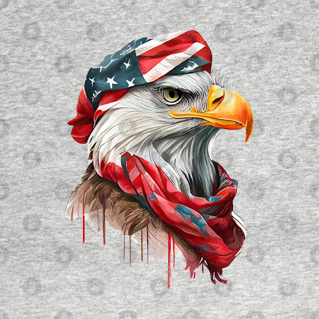 Cool American Eagle #1 by Chromatic Fusion Studio